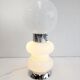 Italian space age floor lamp in Murano glass 1970s