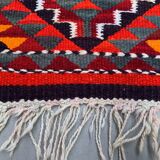 Old turkish kilim runner 345x90 cm, vintage kelim rug, long and narrow