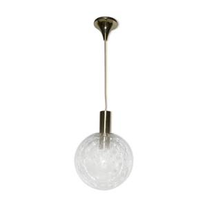 Suspension boule en verre