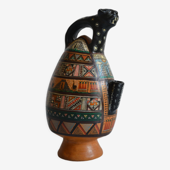 ceramic pitcher from Cusco, Peru