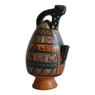 ceramic pitcher from Cusco, Peru
