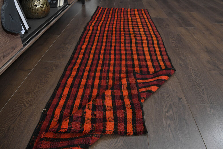 Turkish flat-woven hallway rug 59x189 cm
