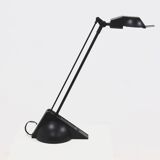 Black Post Modern Desk Lamp 1980s