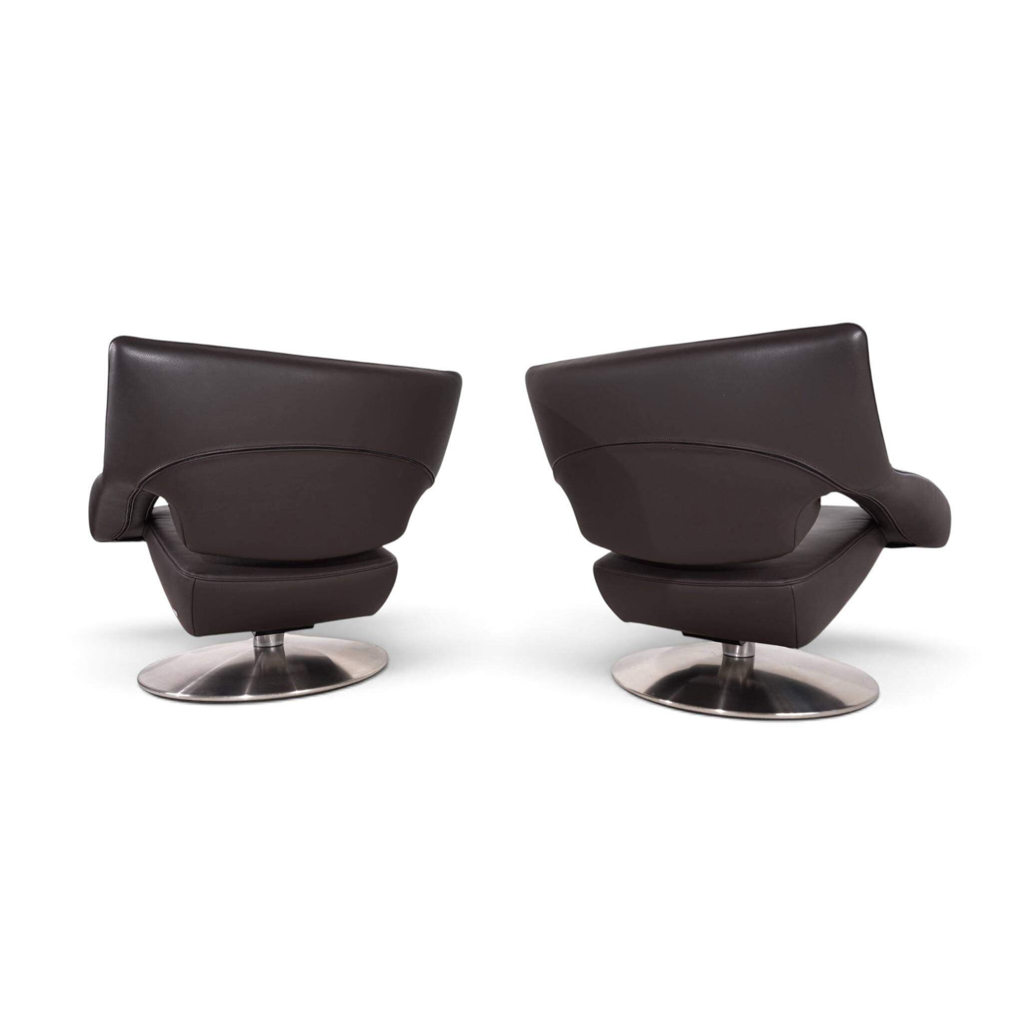 De Sede DS-255 Avantgarde Lounge Chair in Dark Brown Leather, 2000