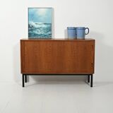 Scandinavian Teak Sideboard with Tambour Door