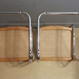Pair of chairs Marcel Breuer B32 model cesca