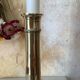 Brass candle holder