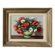 Painting painted in oil on canvas representing a bouquet of flowers signed Surgeon.