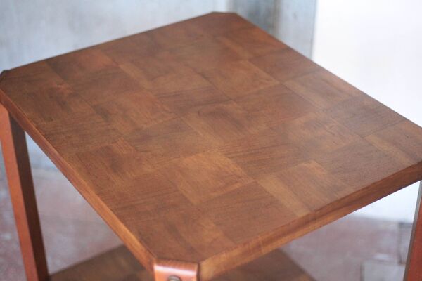 Table vintage, table bois, console art déco, table d'appoint,bout de canapé