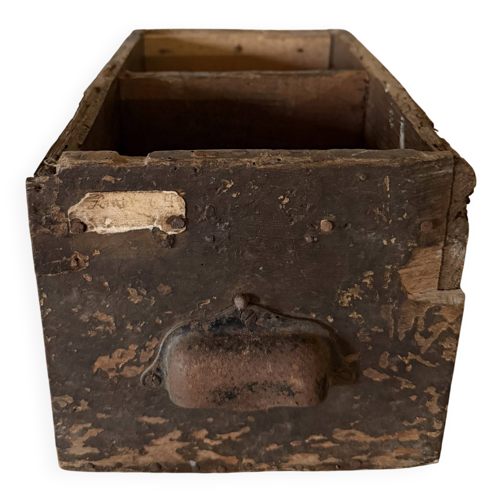 Wooden craft box