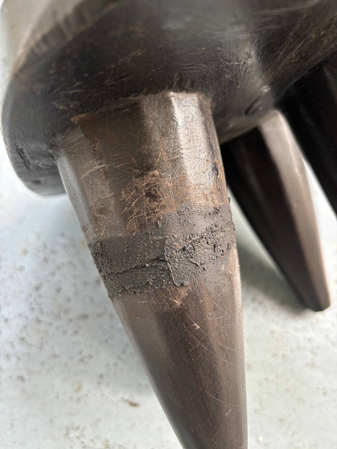 Restored Senufo stool