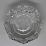 Val St Lambert octagonal crystal ashtray