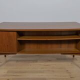 Teak Desk by Svend Åge Madsen for H.P. Hansen, 1960s