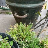 Baignoire en zinc vert