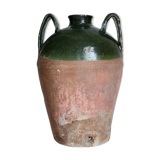 Antique Italian Ceramic Orcio Vase early XX century