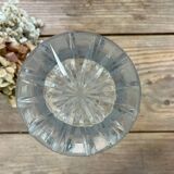70s crystal vase