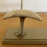 Wall-mounted coat rack with ceramic