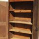 Louis XV wardrobe, solid walnut