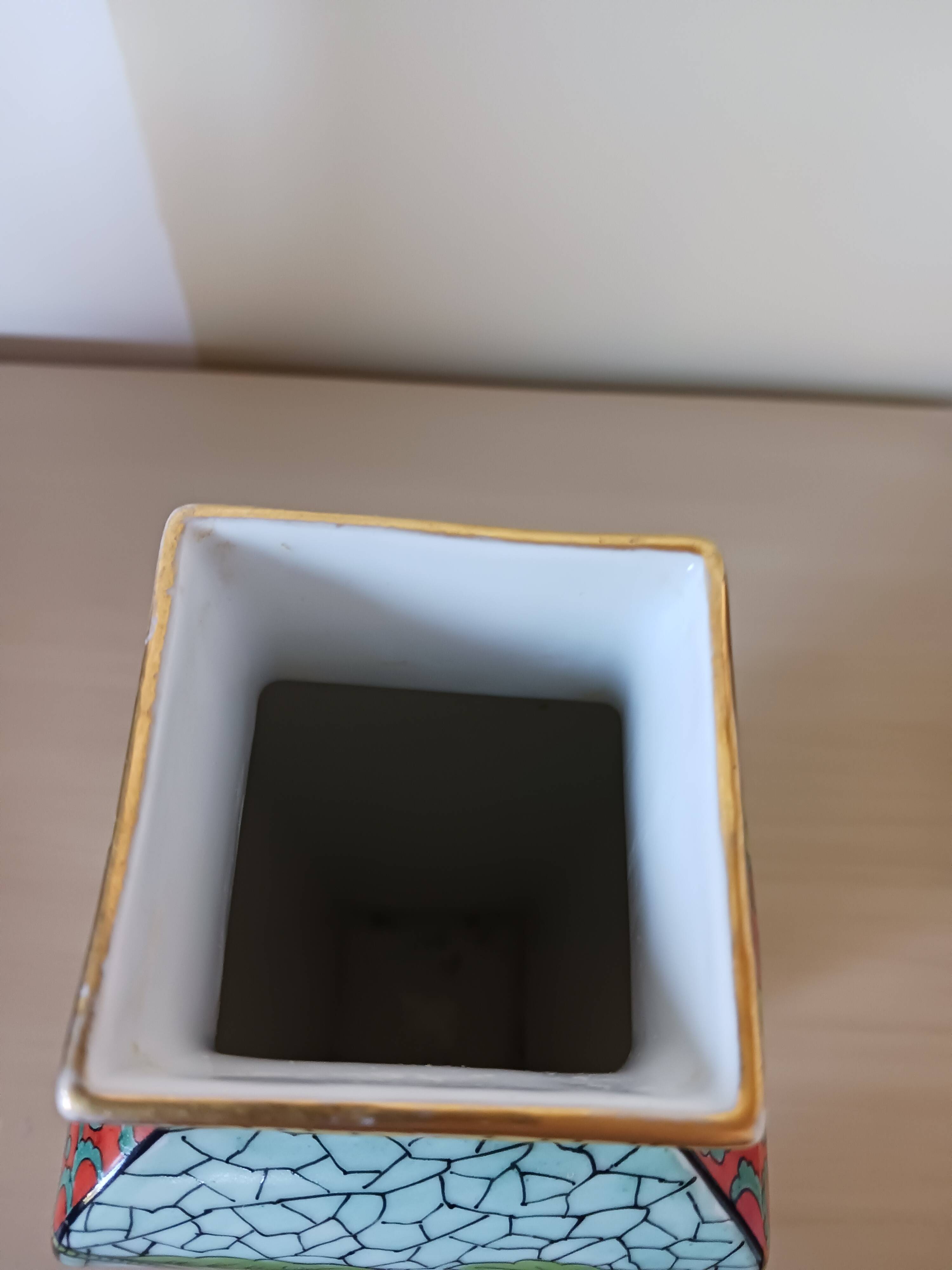 Japanese-style vase from Limoges