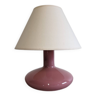 Vintage earthenware bedside lamp