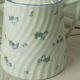 Twisted porcelain sugar bowl decoration blueberry barbel