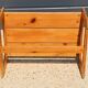 1960s pine coffee table