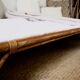 Vintage rattan bed