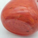 Vase en verre soufflé.