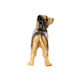Statue sculpture bloodhound coopercraft dog made england ceramic 22cm