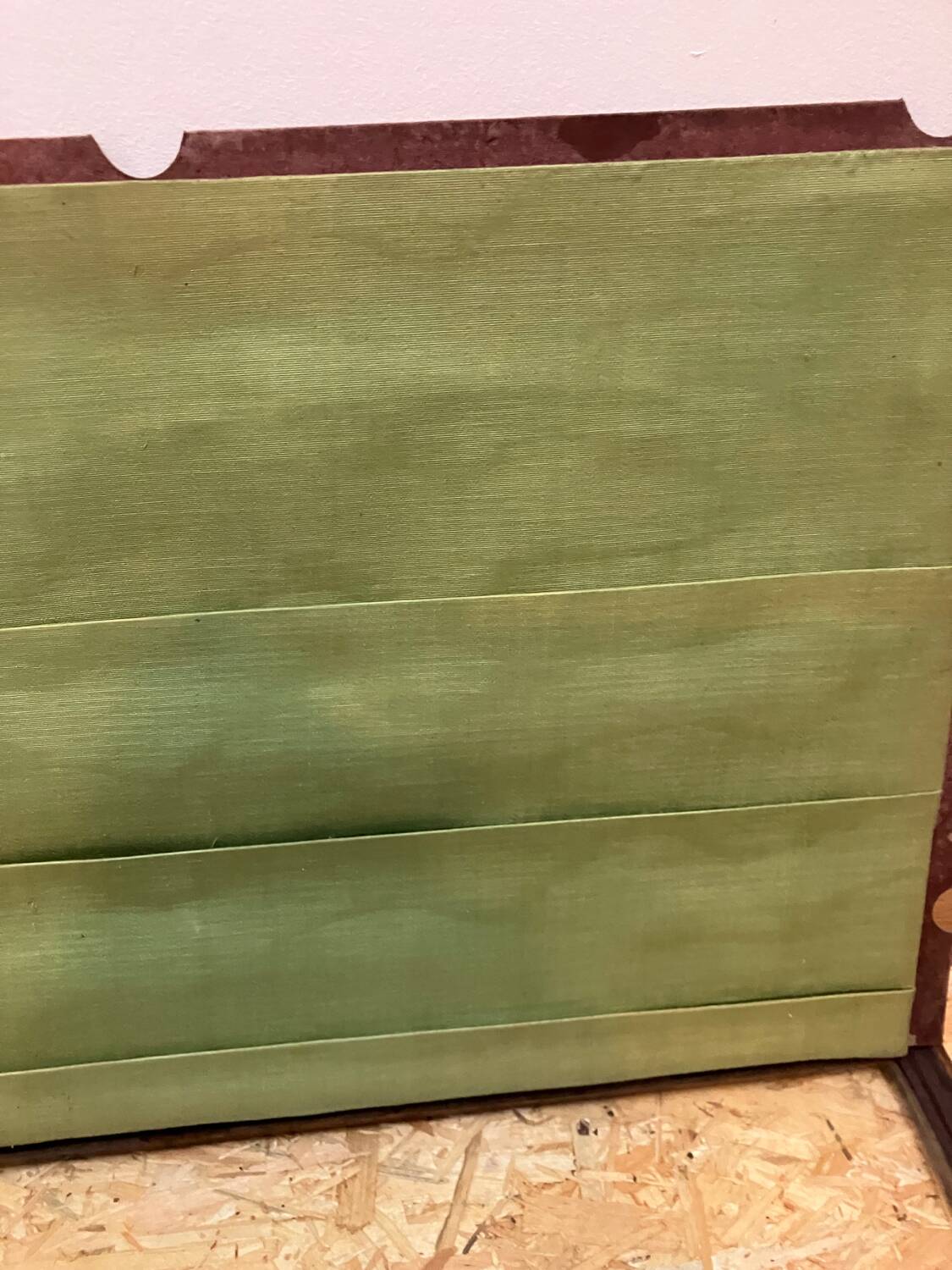 Carved wood photo frame