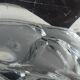 Seau à glaçons carré cristal de Vannes hauteur 14cm