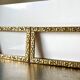 Pair of antique art nouveau gilded wooden  frames