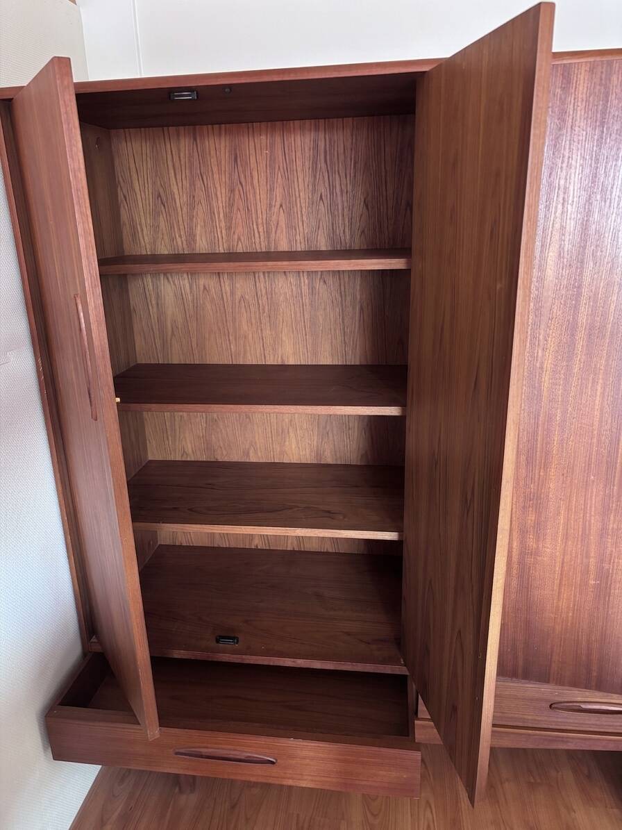 Armoire scandinave vintage teck - Années 1970