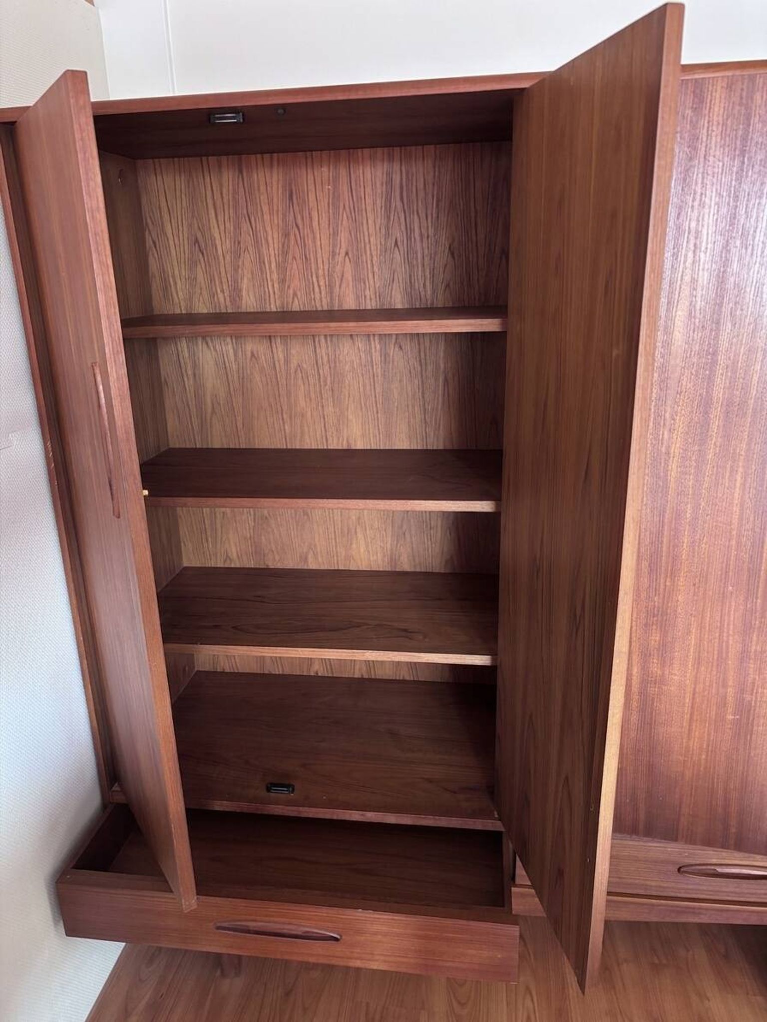 Armoire scandinave vintage teck - Années 1970