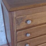 Vintage art deco chest of drawers 1940 - 1950