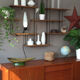 Industrial shelf wood and metal