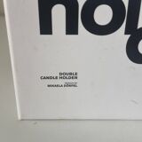 Pair of vintage IKEA Mikaela Dorfel design candlesticks