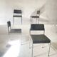 Set of 4 vintage Girsberger Martin Stoll chairs 1970s Switzerland