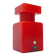 Red glass bottle by Luciano Vistosi for Vistosi, 1960s.