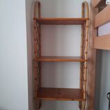 Rattan shelf