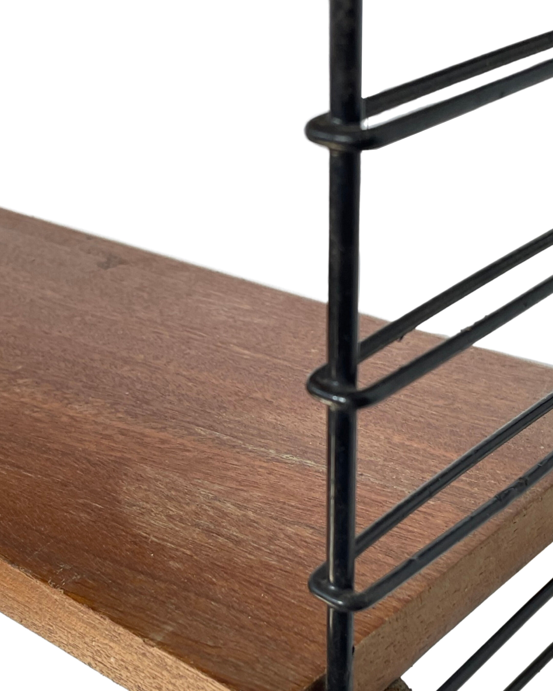 Vintage wood wall shelf wall rack
