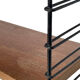 Vintage wood wall shelf wall rack
