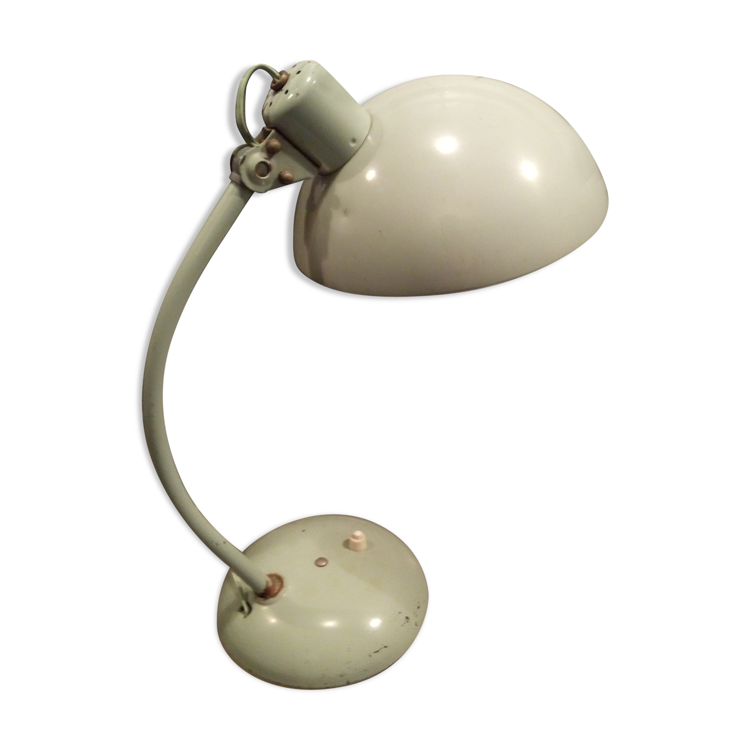 Lamp metal, pastel green