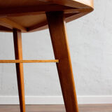 Mid-Century Czechoslovak Walnut Coffee Table, 1960s
