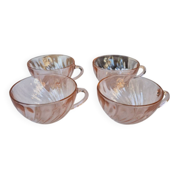 Tasses à café Arcoroc Arcopal Rosaline