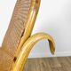 Rocking Chair rattan and canning 70's