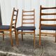 Set of 3 old scandinavian chairs, 60