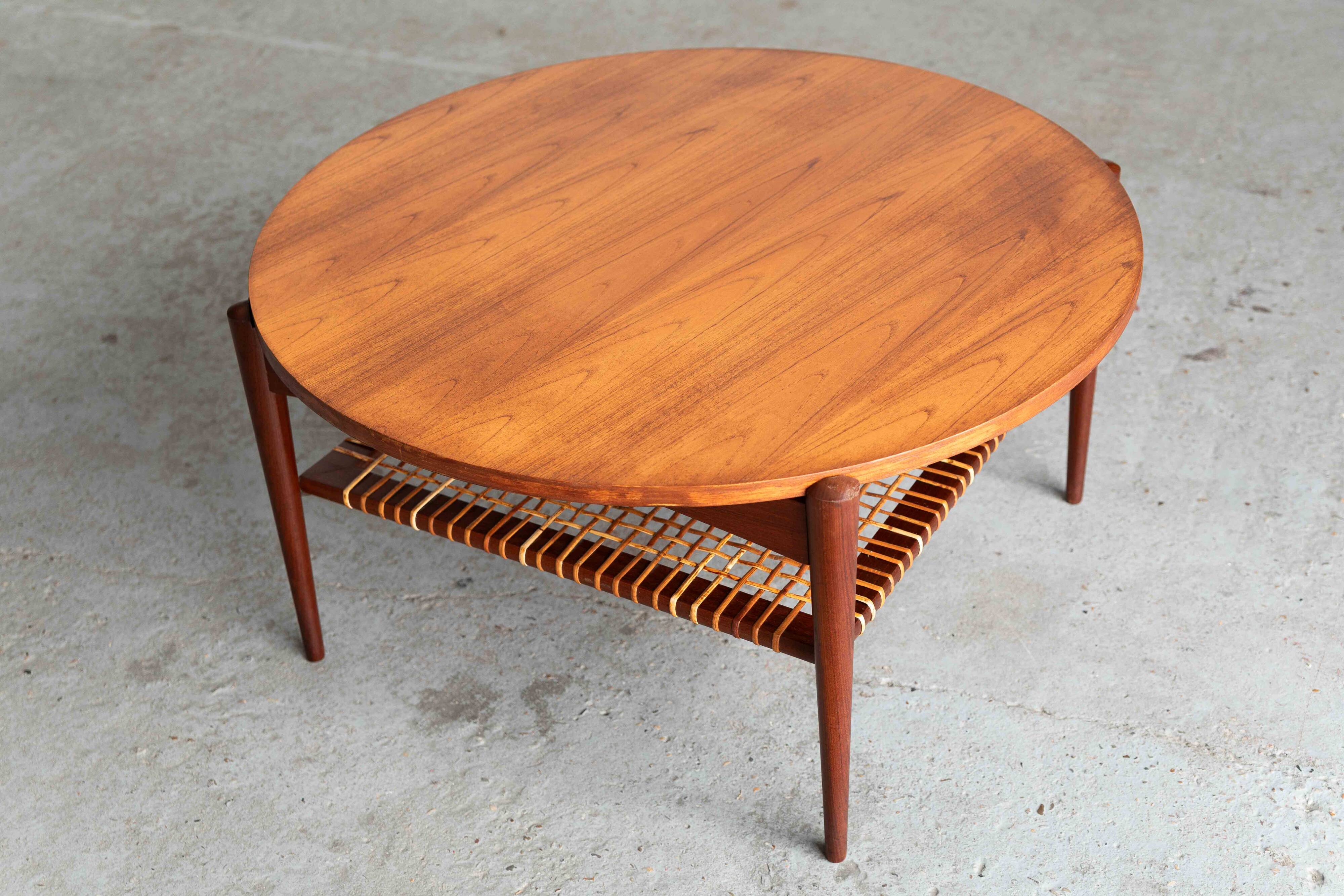 Reversible coffee table by Créafort, Dutch design, 1960s