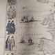 Carte de l'europe vintage