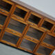 Vintage oak haberdashery cabinet / display cabinet, Netherlands, 1950s